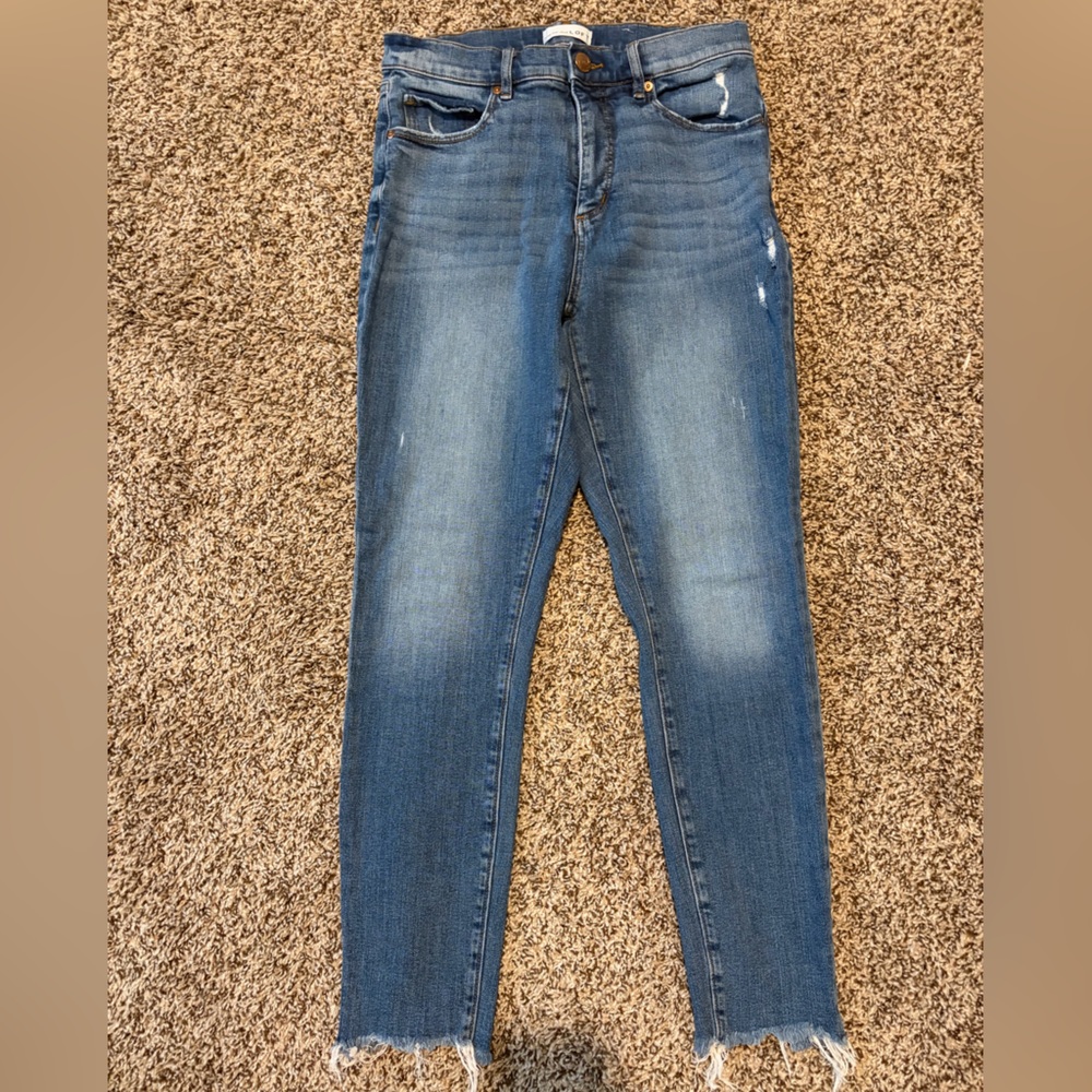 Loft high waisted skinny ankle